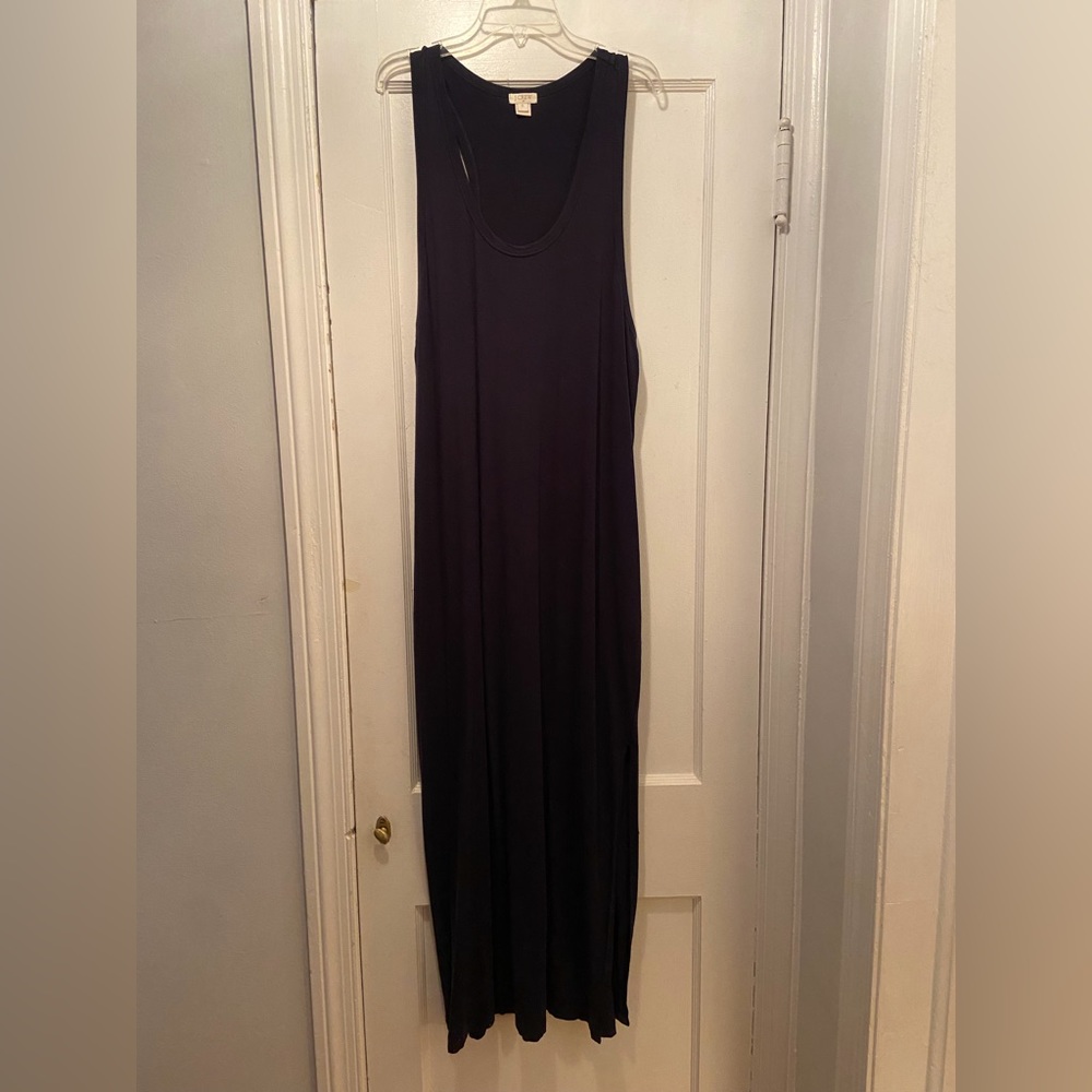 J.Crew Factory Navy Racerback Maxi Dress, Size XL